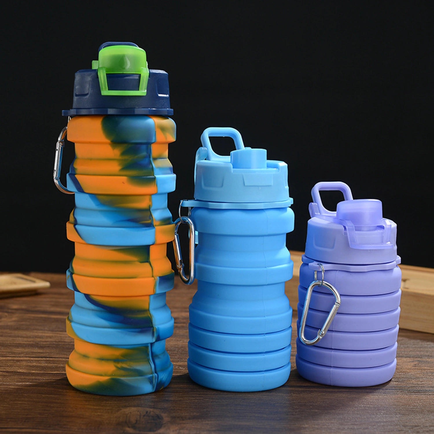 500ml Foldable Water Bottle Portable Bicycle Cycling Drinking Cup for Outdoor Sports