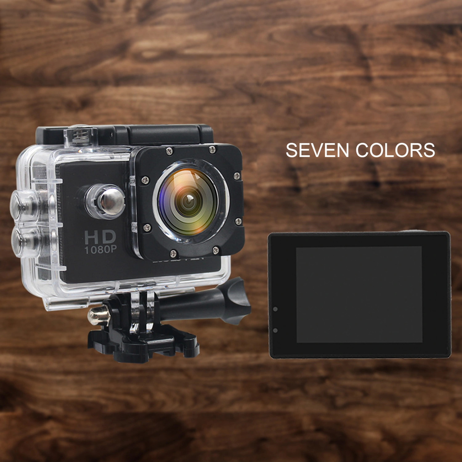 Camera High Clarity Multifunctional 2.0-inch Underwater Waterproof Video Recorder for Sports