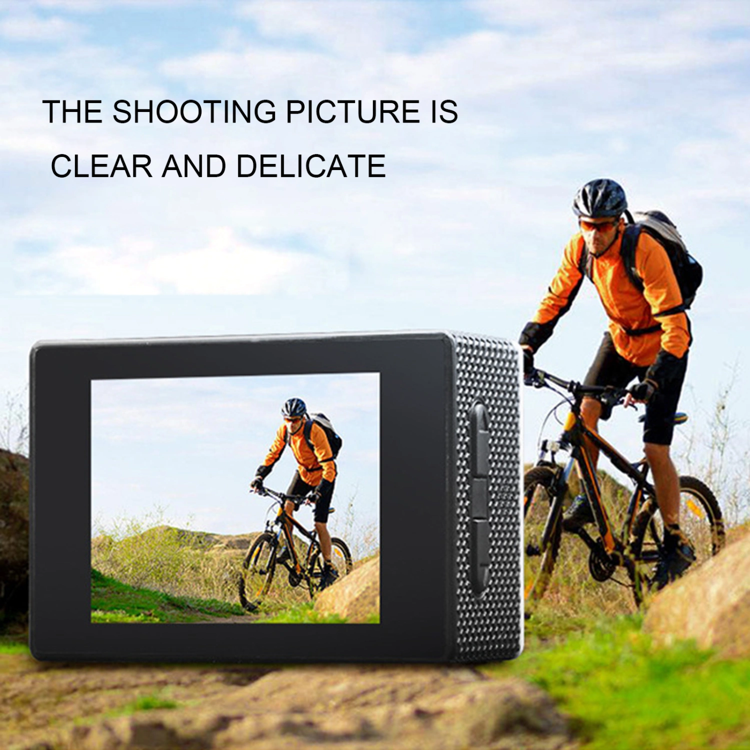 Camera High Clarity Multifunctional 2.0-inch Underwater Waterproof Video Recorder for Sports