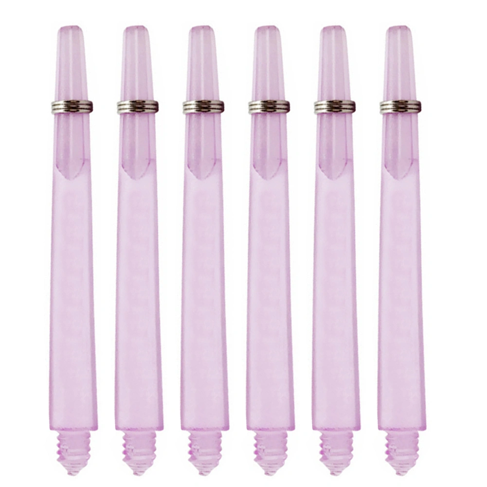 6Pcs 45mm Professional Durable Nylon O Ring Dart Shafts Stems Set Accessories