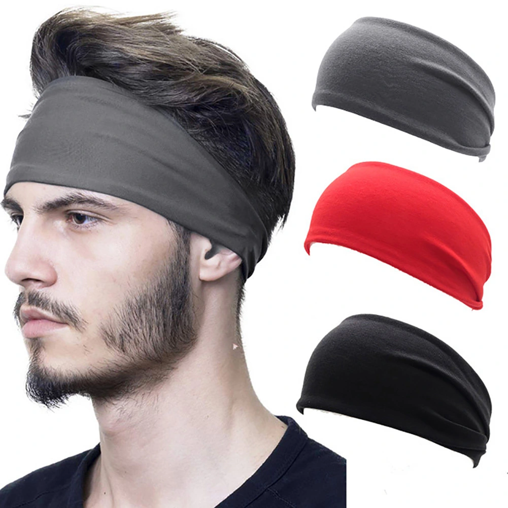 Elastic Breathable Yoga Running Sports Fitness Anti-slip Headband Sweat Band