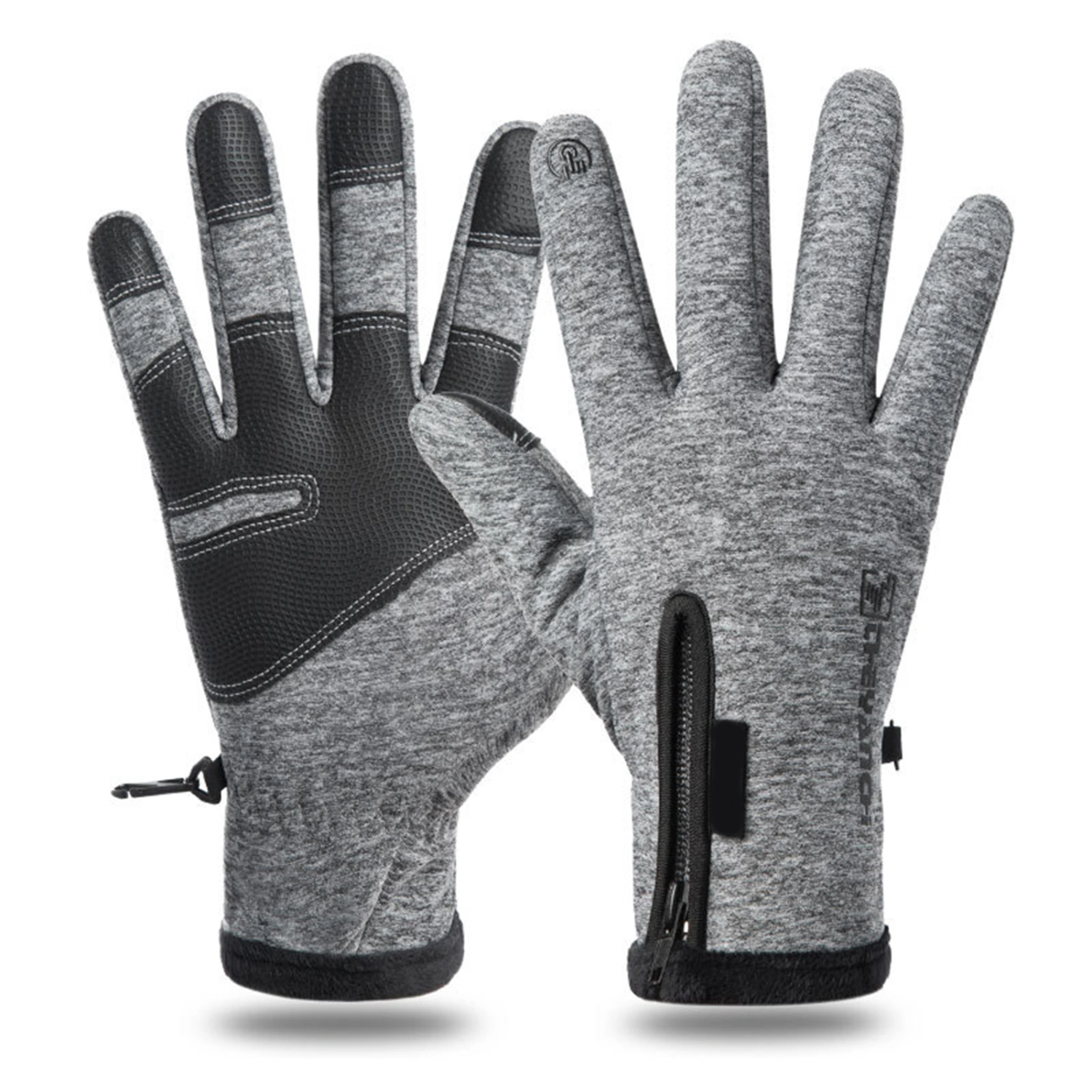 1 Pair Motorcycle Gloves Shock-Absorbing Windproof Full Finger Cover Riding Moto Touchscreen Gloves for Hunting