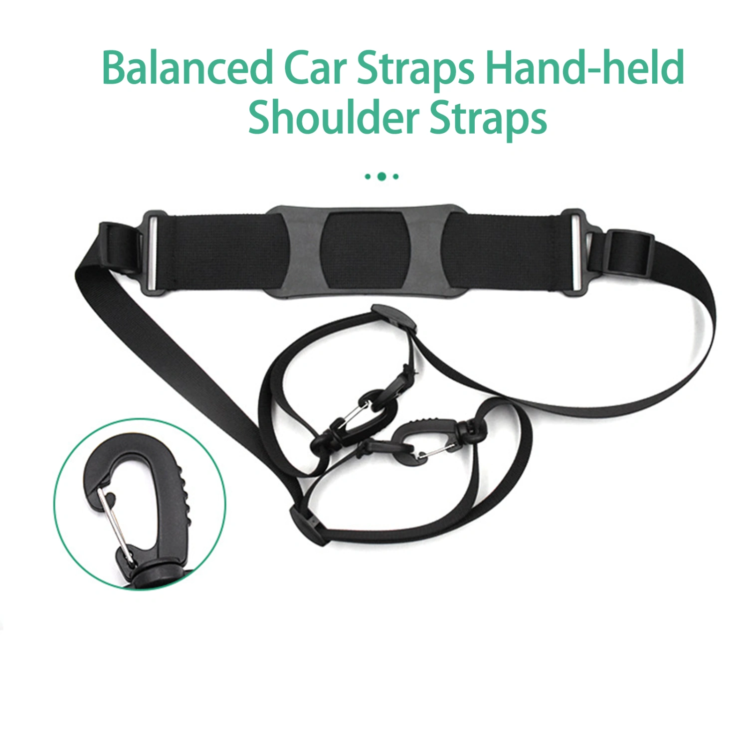 Scooter Shoulder Strap Strong Load-bearing Quick Release Non-Slip Adjustable Easy to install Carry Scooter Nylon Kid Electric Scooter Balance Bike Carrying Strap for Student