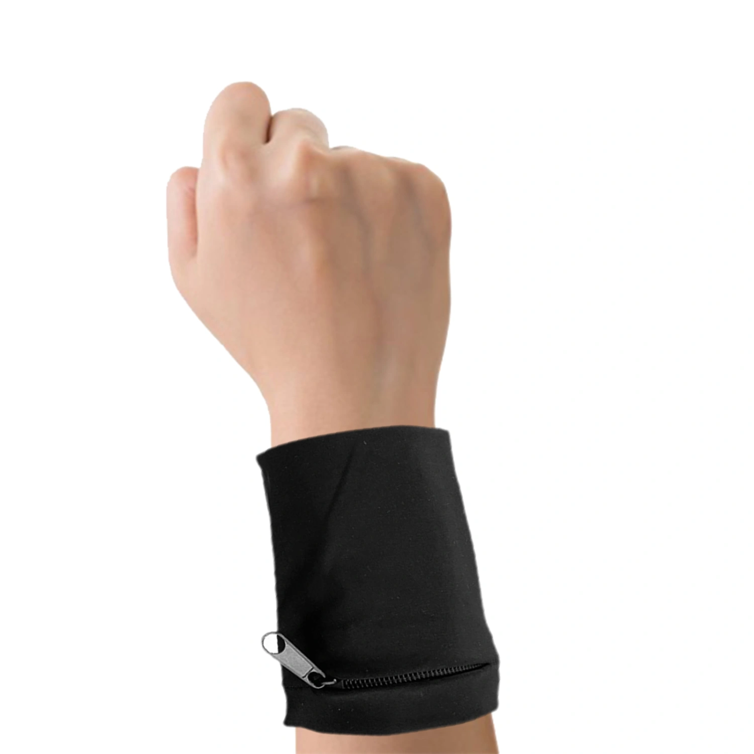 Wrist Wallet Breathable Sweat Absorption Sport Supplies Phone Coin Keys Storage Wrist Sweatbands for Running