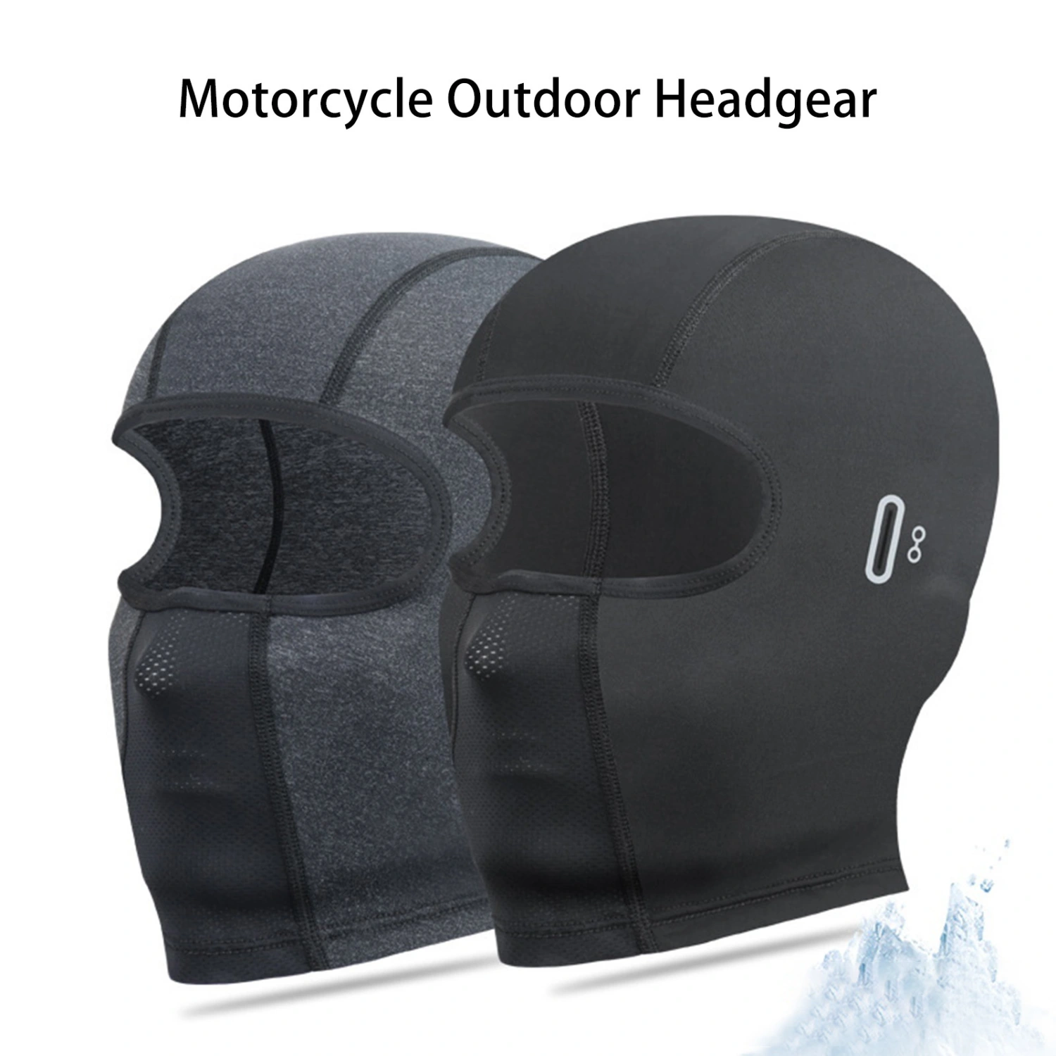 Summer Cycling Hood Windproof Dustproof Breathable Sweat Absorption Moisture Wicking Sun Protection Elastic Motorcycle Outdoor Headgear Cycling Supplies