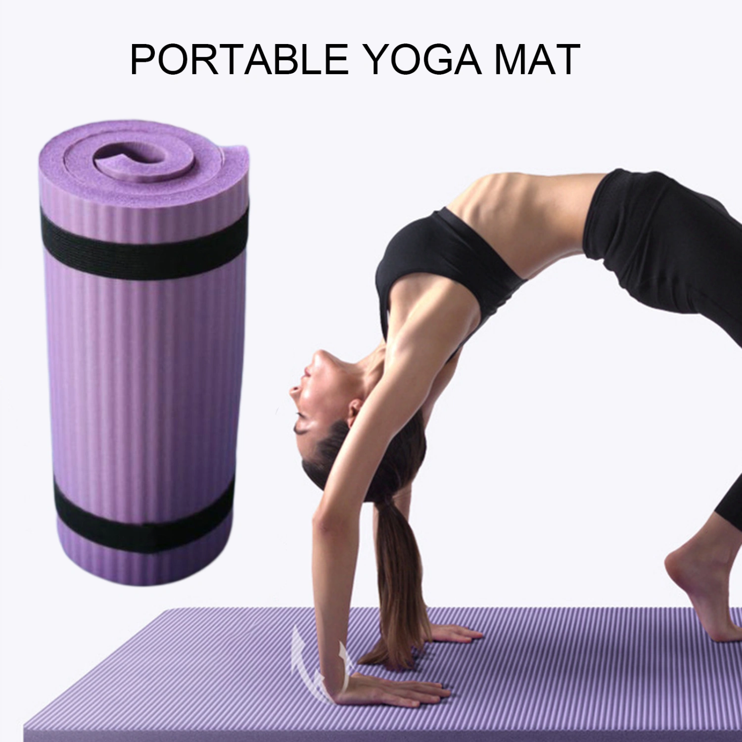 Yoga Sports Mat Non-slip Professional Pilates Auxiliary Pad Joints Protection Soft Rubber Elbow Support Cushion Floor Exercise Gym Mat Home Fitness Equipment