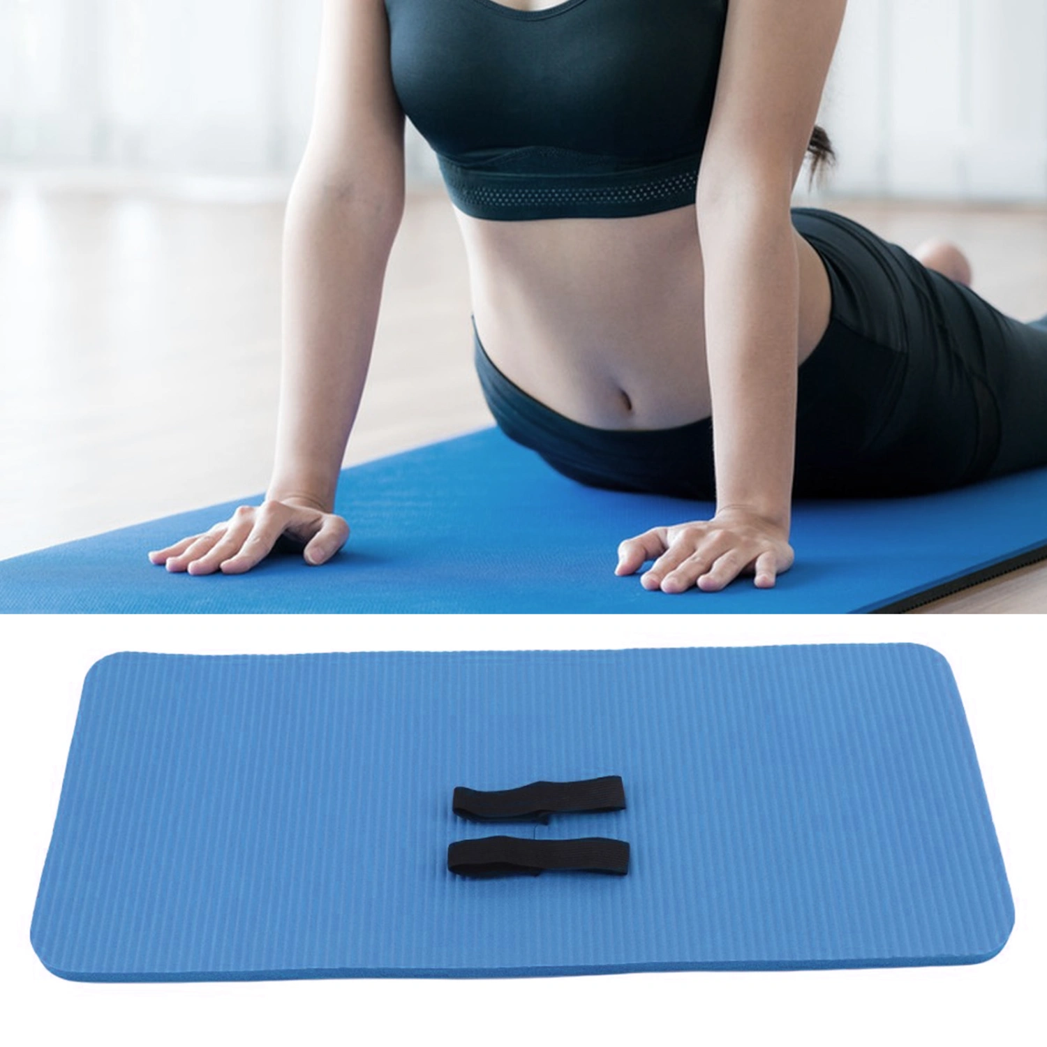 Yoga Sports Mat Non-slip Professional Pilates Auxiliary Pad Joints Protection Soft Rubber Elbow Support Cushion Floor Exercise Gym Mat Home Fitness Equipment