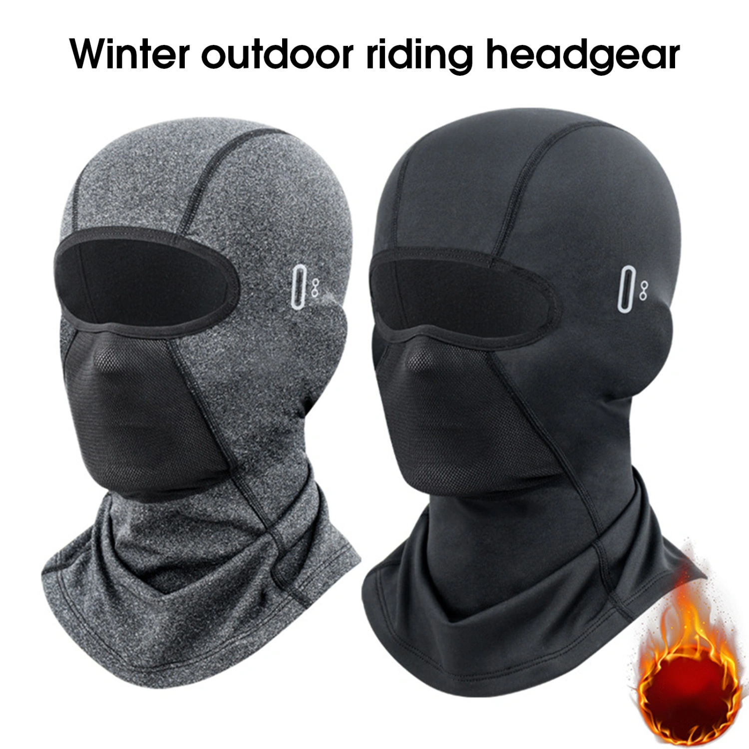Winter Scarf Cover Breathable High Elasticity Windproof Wear Resistance Comfortable Keep Warm Lightweight Cold Weather Ski Head Face Neck Cover for Outdoor