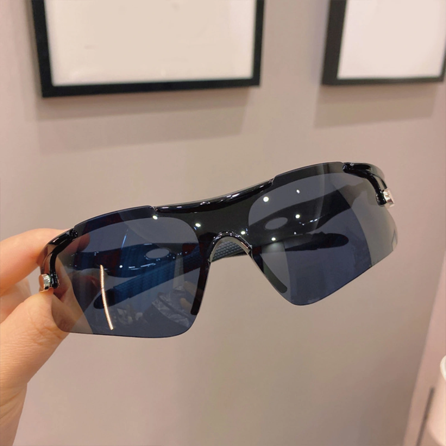 Cycling Glasses with Polarized Lens UV Protection Windproof Ultralight Outdoor Sports Eyewear Goggles