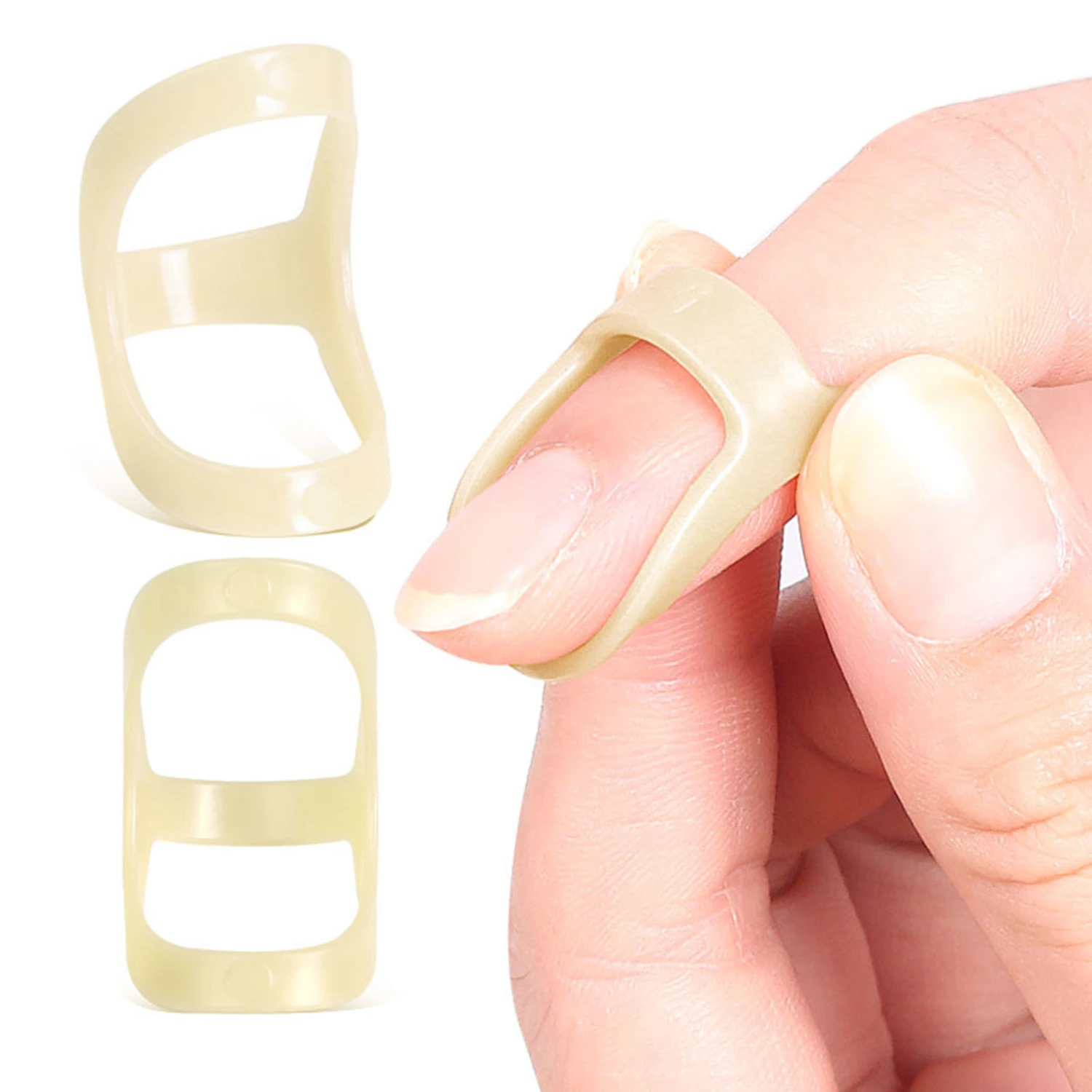 Oval Finger Splint Comfortable to Wear Trigger/Mallet/Arthritis/Straightening Trigger Finger Splint Thumb/Middle/Ring/Index/Pinky Finger Brace Support Sports Use