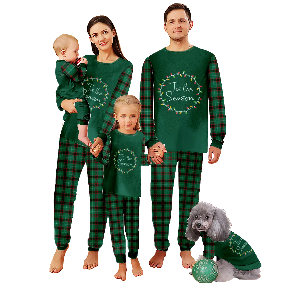 Womens Christmas Pajamas,Christmas Themed Pajamas For Dad, Mom, Daughter, Son, Baby, Pet Dog and Cat,All Size