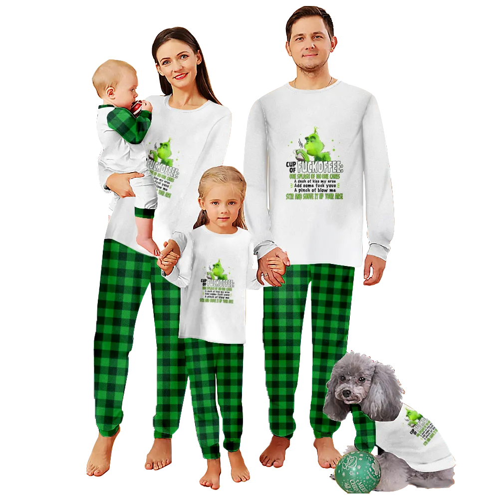 Christmas Winter Pajamas For Women,Christmas Themed Pajamas For Dad, Mom, Daughter, Son, Baby, Pet Dog and Cat,All Size