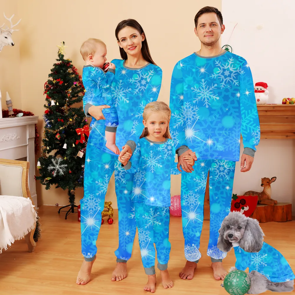 Christmas Pajama For Family,Christmas Themed Pajamas For Dad, Mom, Daughter, Son, Baby, Pet Dog and Cat,All Size