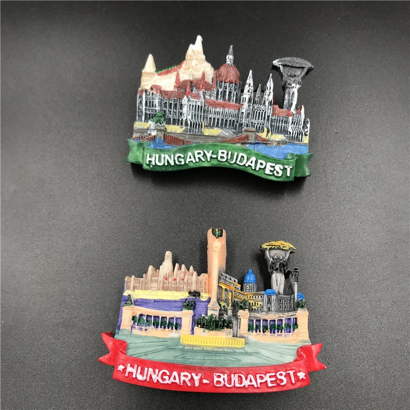 Panoramic Fridge Magnets in Budapest, Hungary