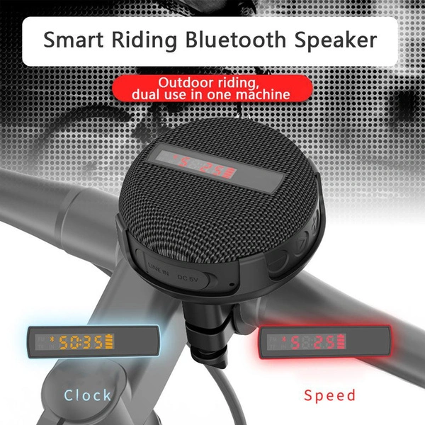 Bike Speaker, Wireless Portable Traveling Bike Speaker, for Bike Riding, Showering, Hiking, Pool, Beach, Golfing