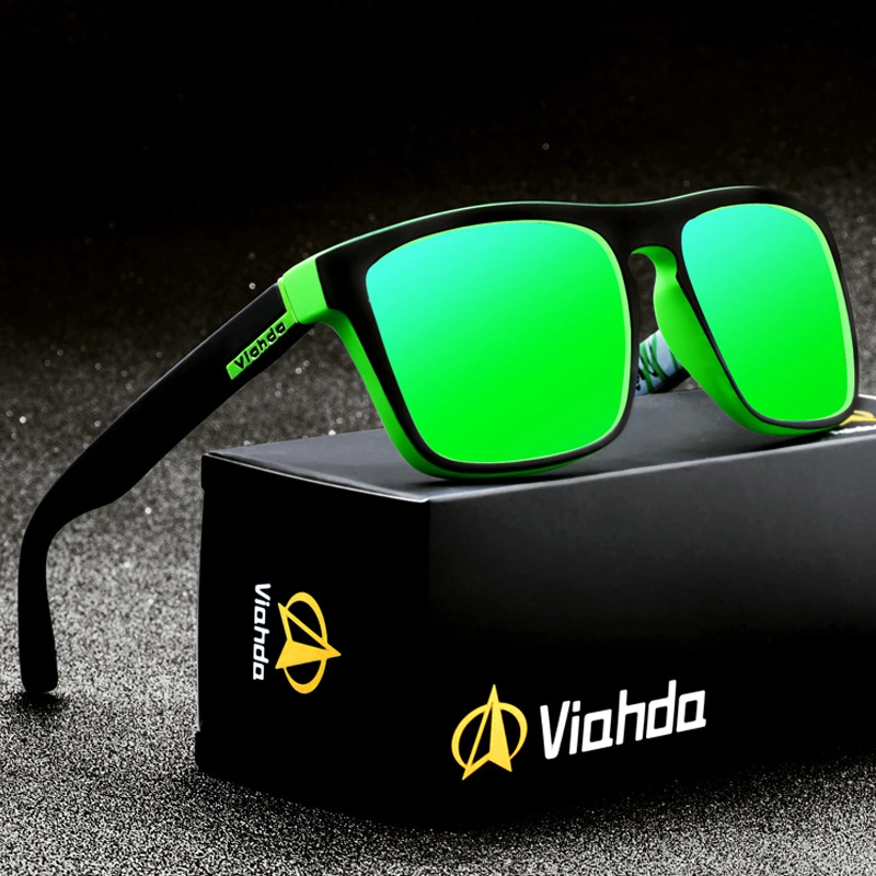 VIAHDA NEW Polarized Sunglasses Outdoor Sport Men and Women Sun Glasses Oculos De Sol Gafas UV400