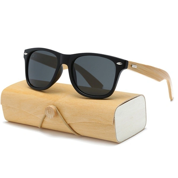 New arrival Wood Sunglasses women square sun glasses bamboo sunglasses for women men Mirror eyewear Oculos de sol masculino