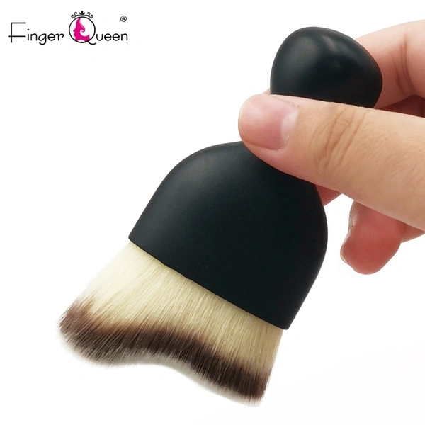 1pcs Nail Brush Face Cleansing Face Blush Makeup Brushes Acrylic Handle Soft Nylon Nail Dust Remover Cleaning Brushes Tools