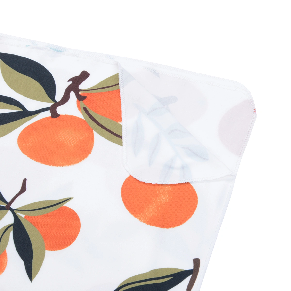 Baby Swaddle Blanket with Bow Headband, Floral/Fruit Pattern Soft Stretchy Sack Perfect for Newborn, Photos, Baby Shower