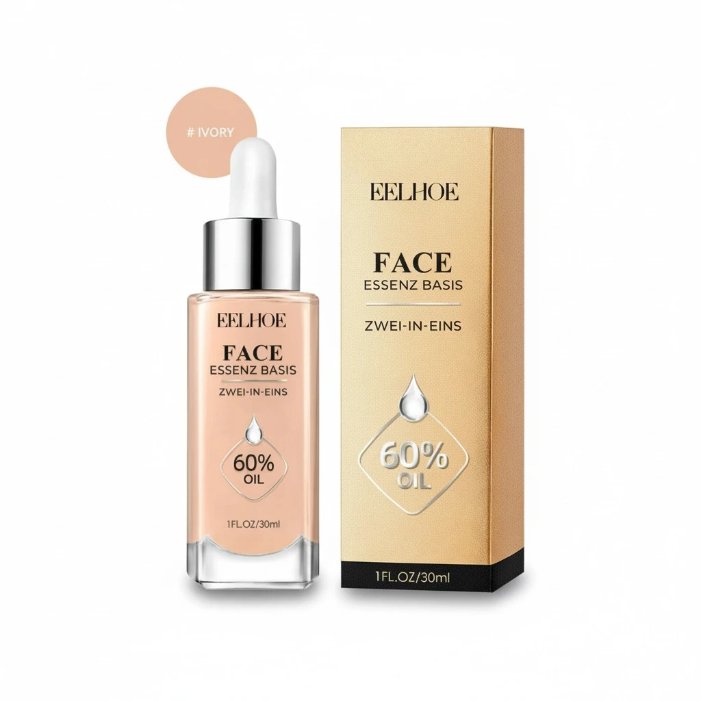 Liquid Foundation, Long Lasting Concealer Full Coverage Foundation Base Makeup Cosmetics