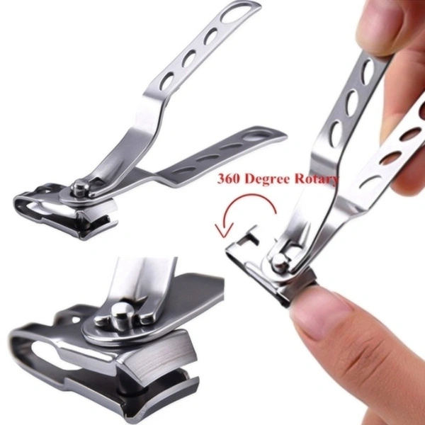 New Stainless Steel Nail Tips Clipper Trimmer Manicure Nail Art Toes Care Cuticle Clippers Cutter Tools