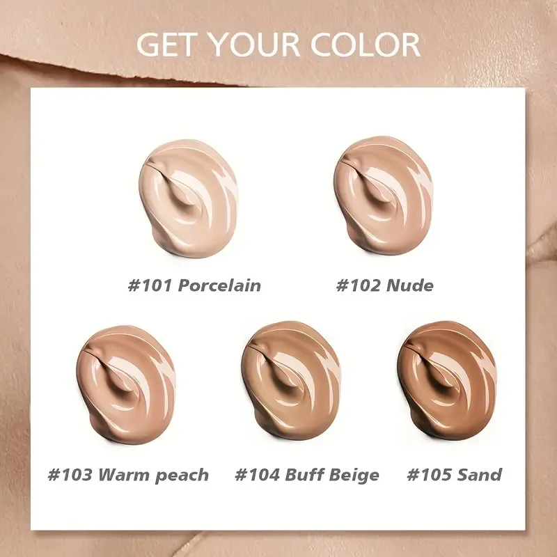 Naturally Flawless Coverage Full Coverage Matte Foundation with Oil Control and Longwear