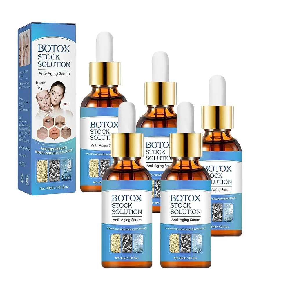 5PCS West&month Botox Stock Solution, West&month Collagen Boost Anti Aging Serum, West and Month Anti Aging Collagen Serum