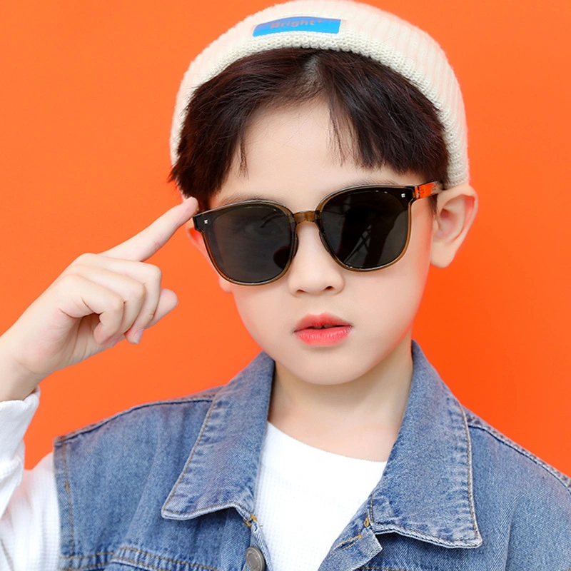 Folding Polarizer Children's Sunglasses Large Frame Sunglasses Baby Sunglasses