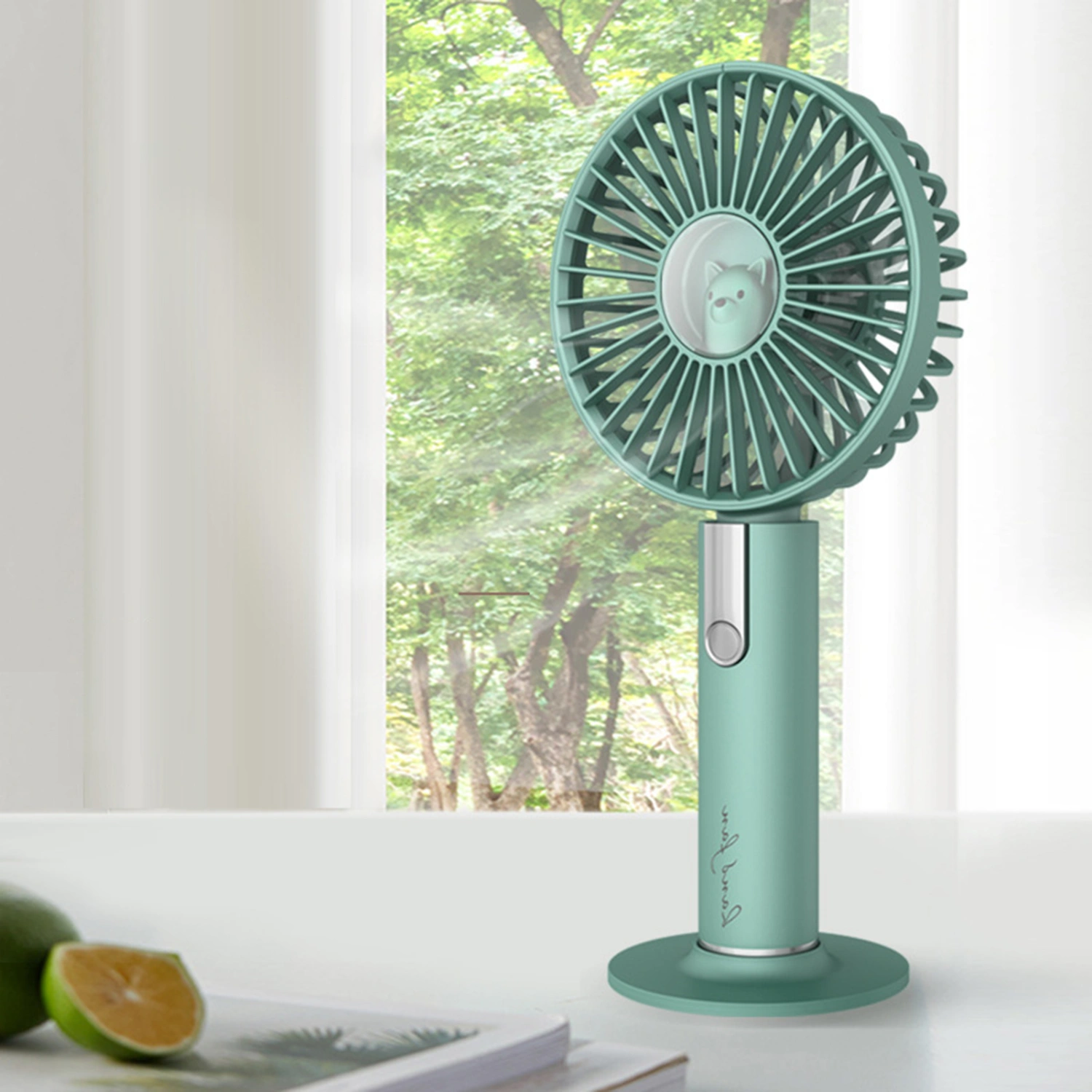 Portable Fan Low Noise Hands-free ABS School Student Mini Fan for Children