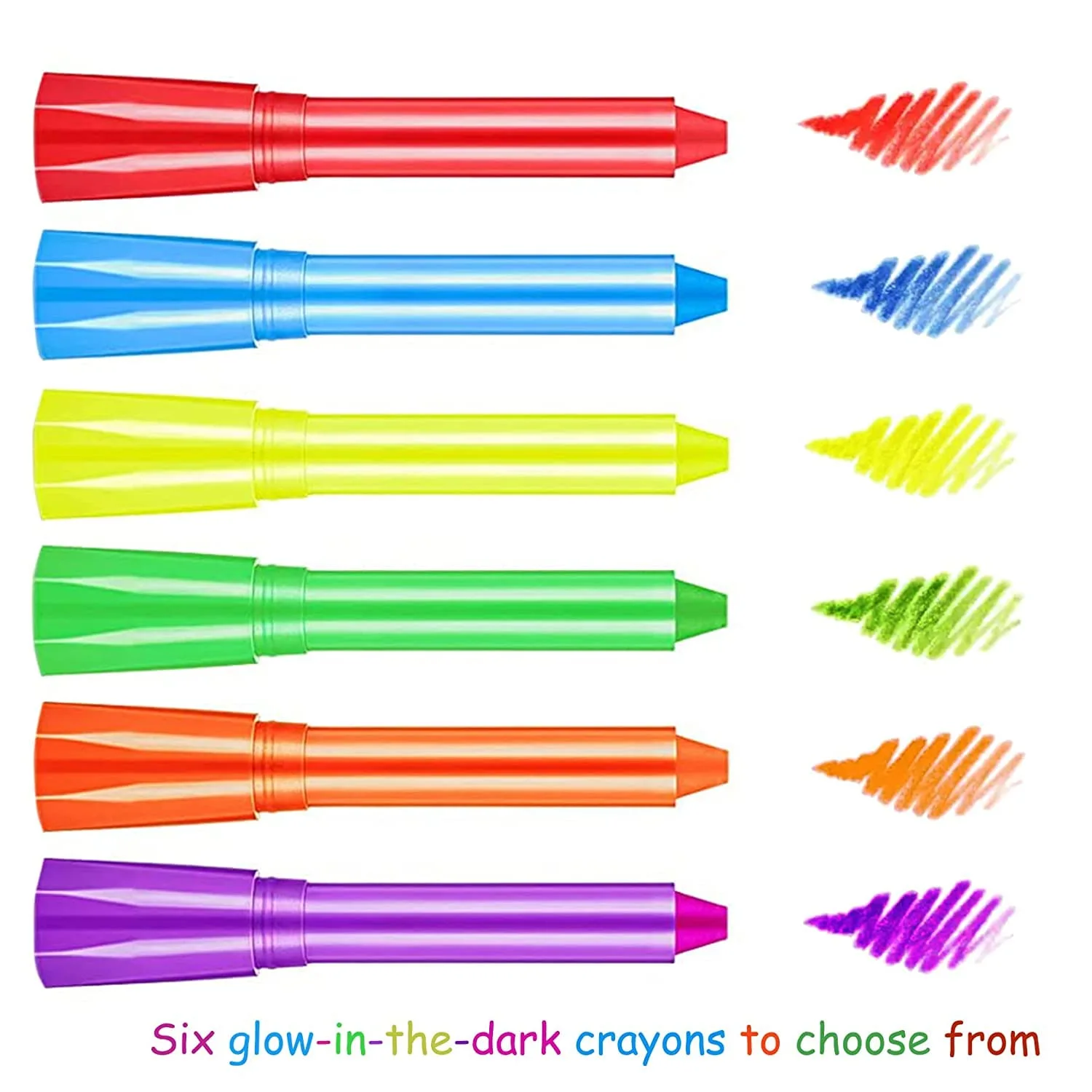 Glow in The Dark Paint, Glow in The Dark Face Body Paint Glow Sticks Makeup Face Painting Kits for Kids Adult, Neon Face Paint Crayons for Halloween and Parties