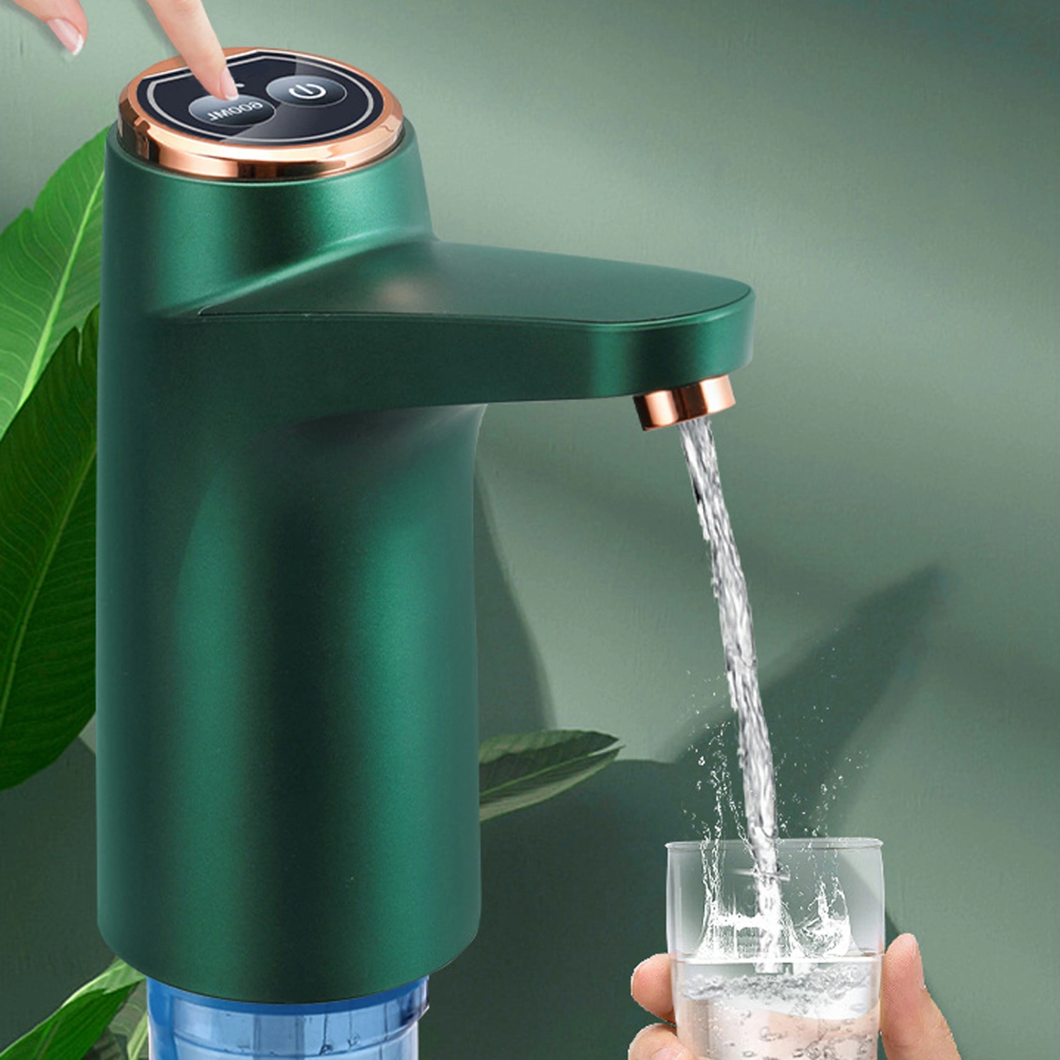 USB Charging Electric Water Pump Anti-rust Kitchen Appliances Intelligent Water Bottle Dispenser for Bottled Water