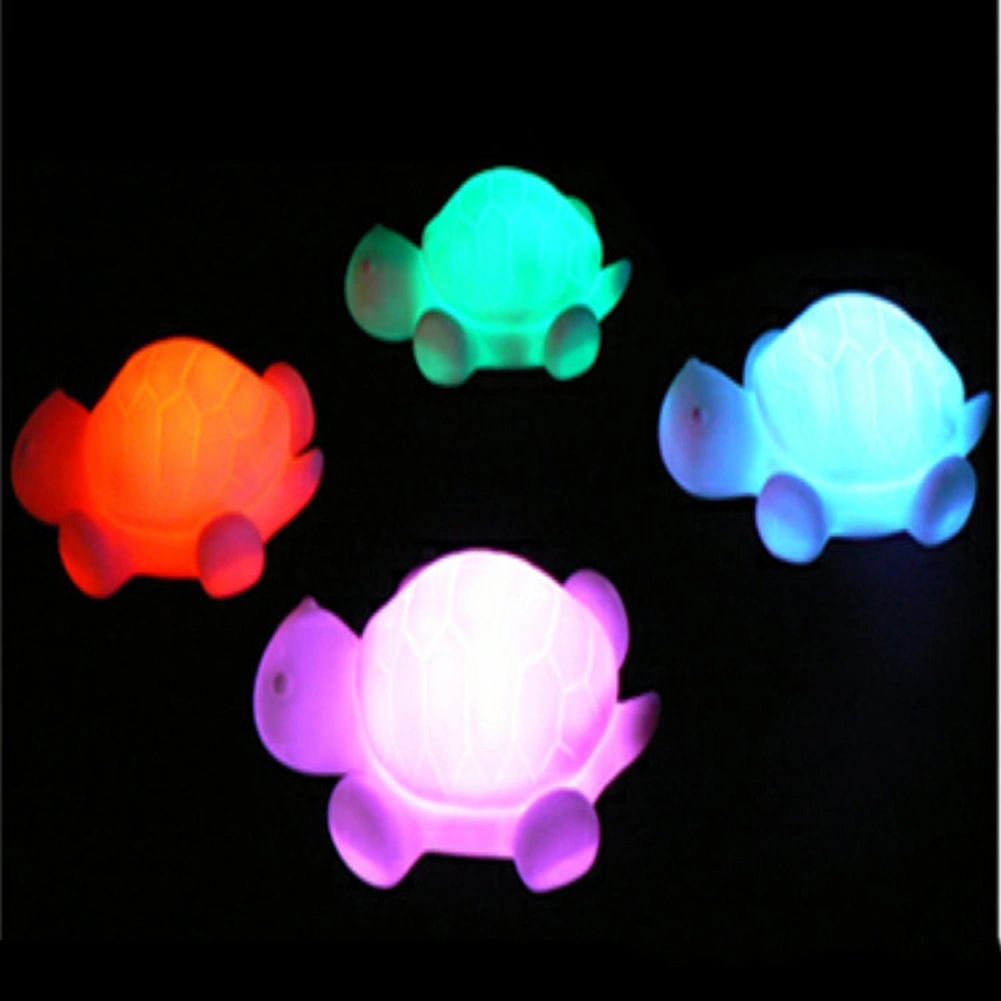 Lovely Turtle Animal Colorful LED Night Light Home Decor Party Kids Gift Lamp