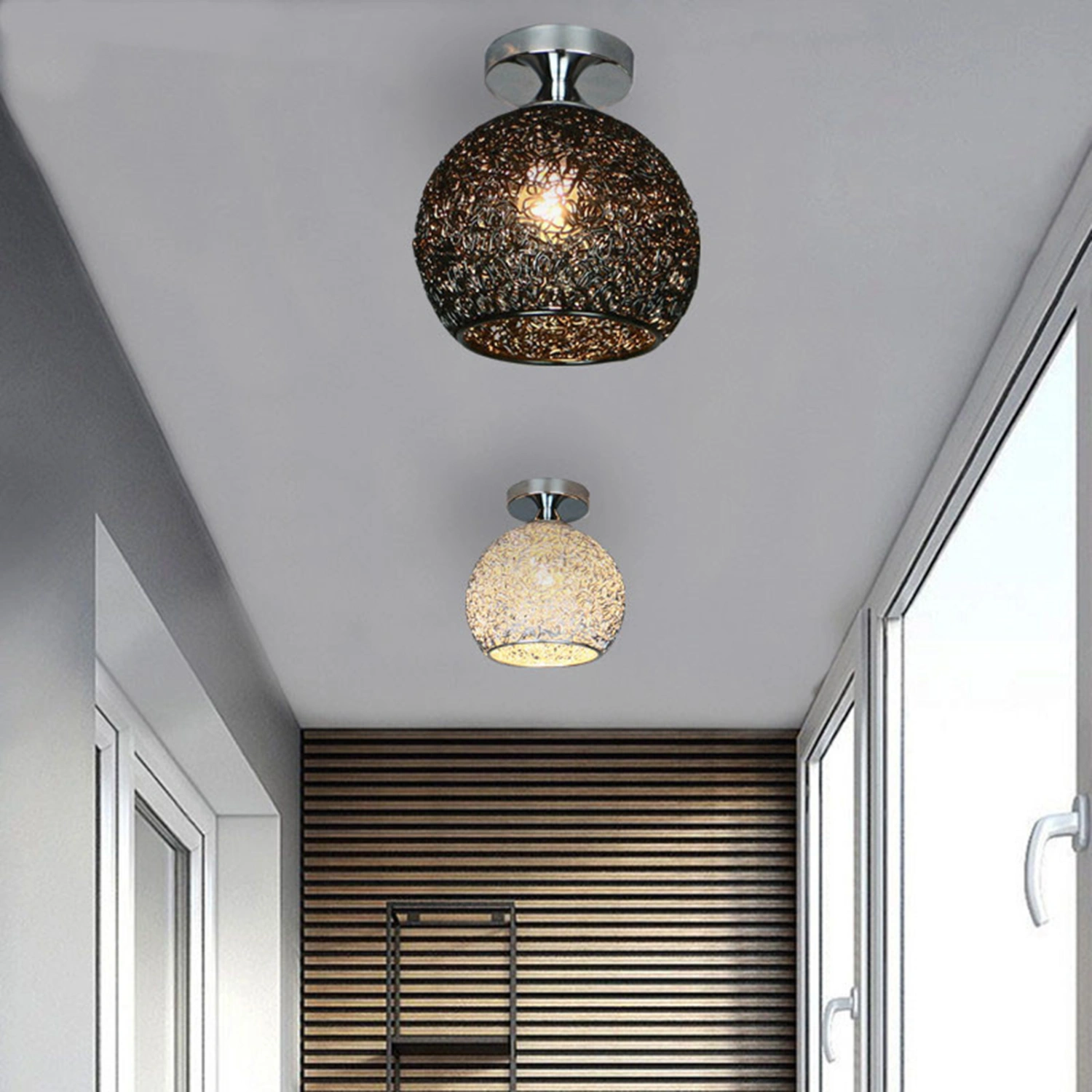 Minimalist Ceiling Light Bright Color Aluminium Children Bedroom LED Ceiling Lamp Home Decor