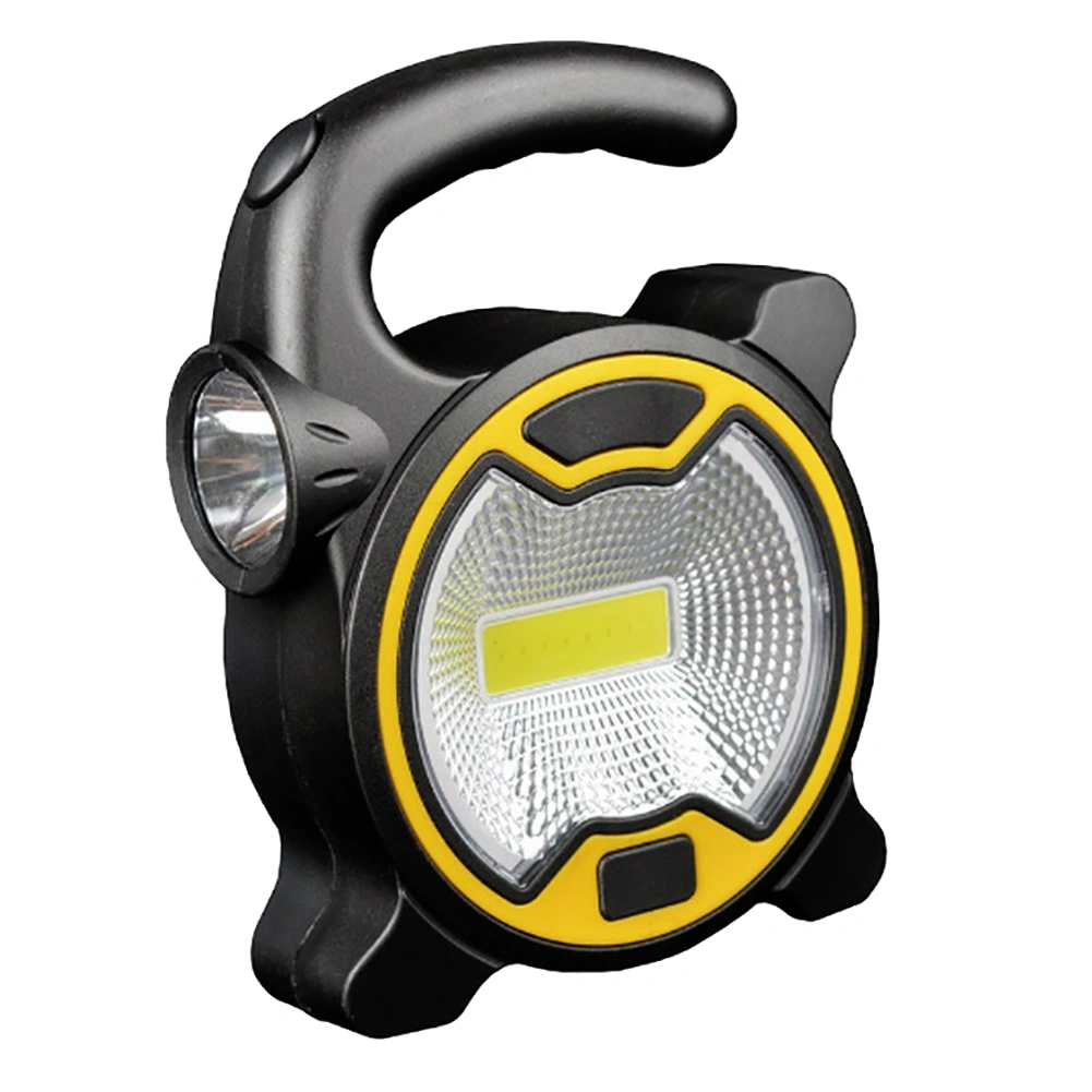 Outdoor Camping Hiking Portable COB LED Flashlight Emergency Lamp Spotlight
