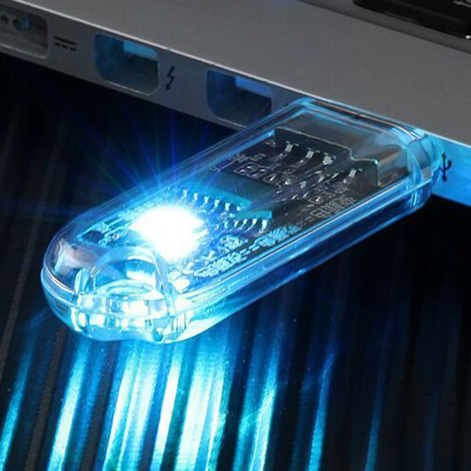 LED Night Lamp Ultra-Bright Voice Control Dimmable Compact Size Flicker-Free Illumination Transparent No Internet Connection Required USB Night Light for Home