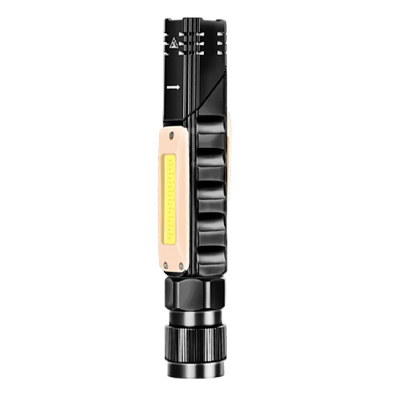 Foldable LED Flashlight Ultra Bright Waterproof USB Rechargeable Home Torch Lamp