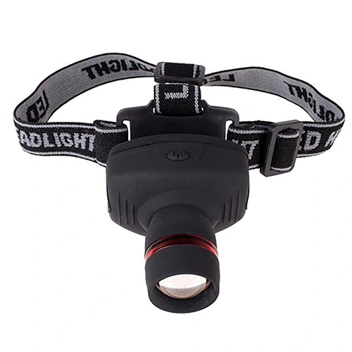 Outdoor 3W LED Headlamp Flashlight Zoomable Headlight Head Torch Lamp Light