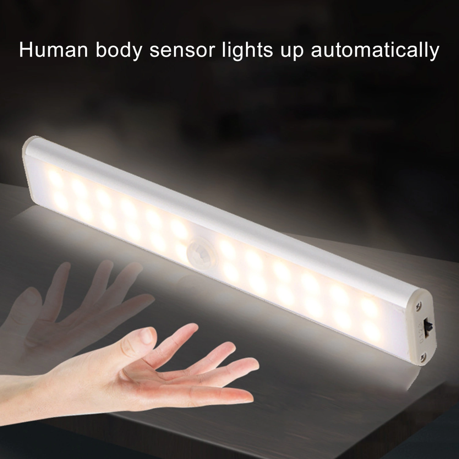 LED Infrared Intelligent Sensor Lamp Control Energy-saving Small Night Light