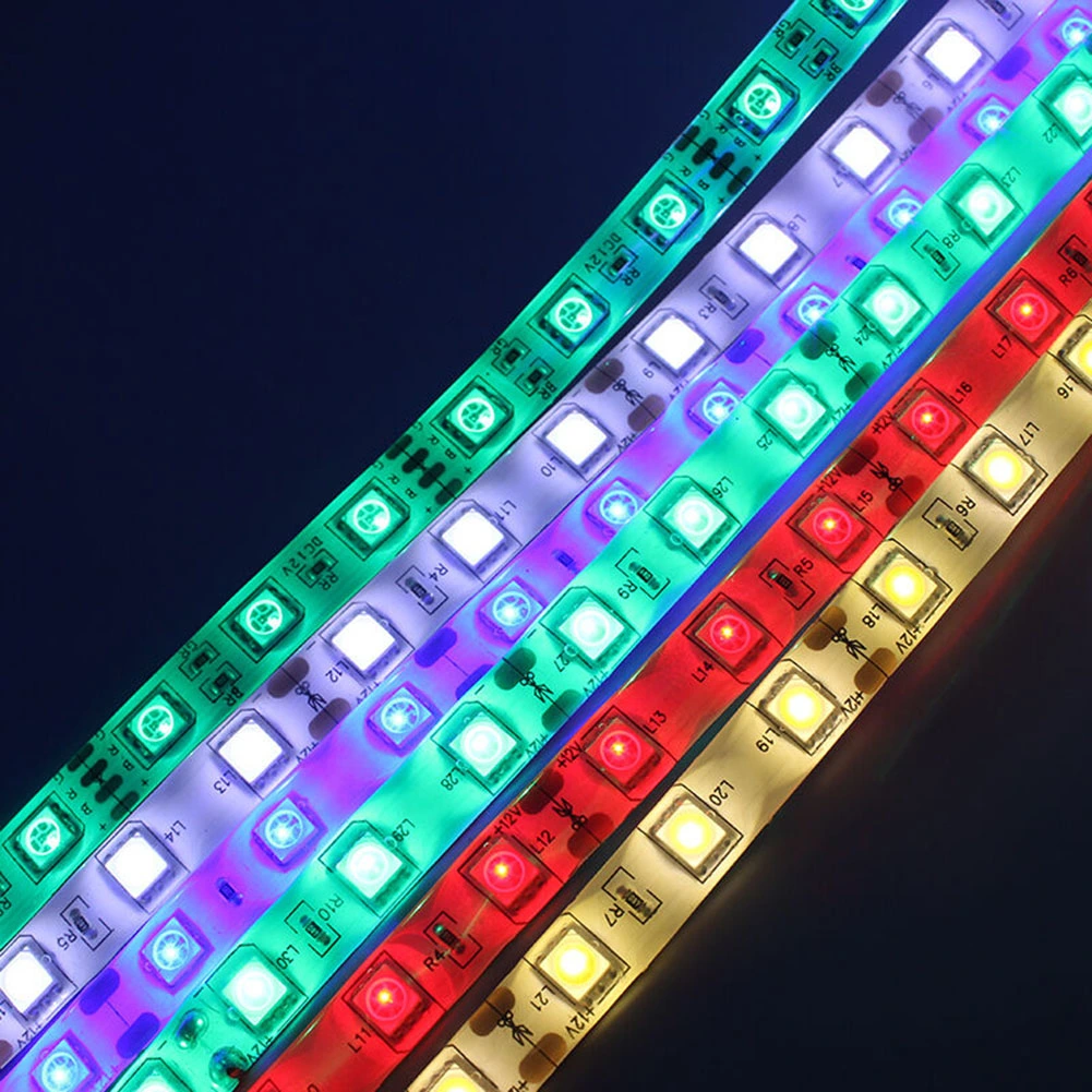 0.5/1/2/3/5m DC5V USB Flexible 5050 SMD LED Strip Light 24 Keys RGB Controller