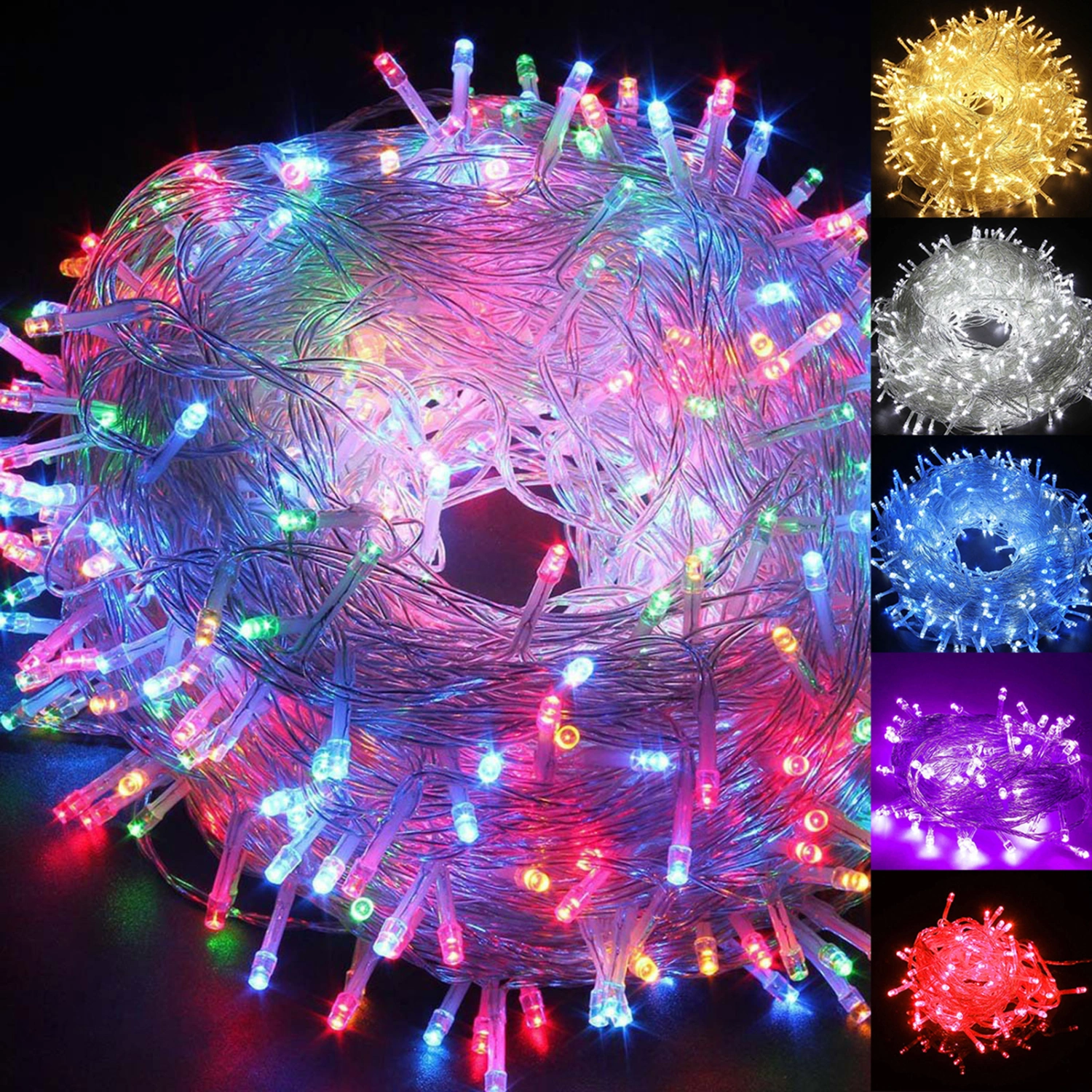 Exquisite String Light Flashing Plastic Beautiful Festive Touch LED Light for Home
