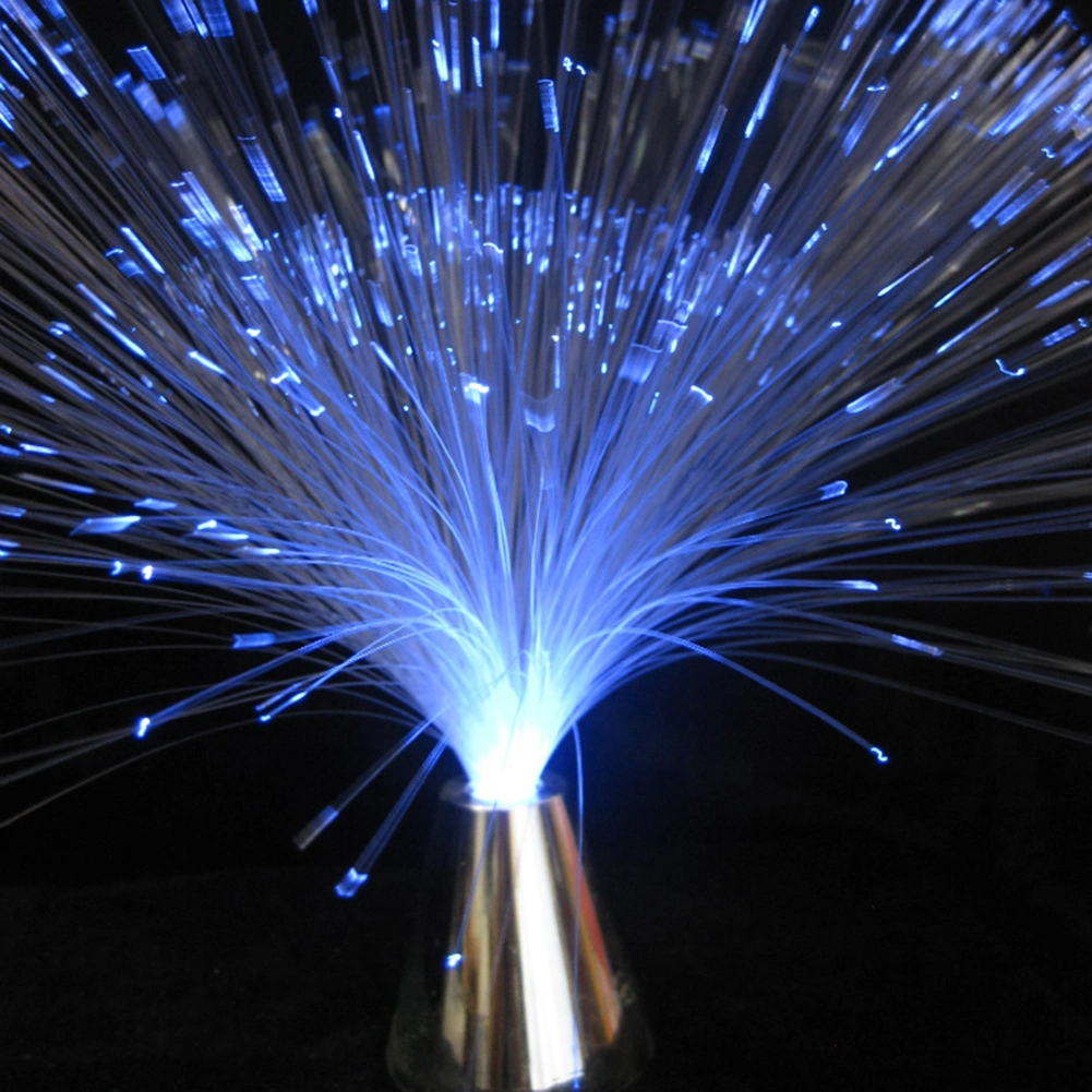 LED Color Changing Fiber Optic Night Light Lamp Home Holiday Party Decoration