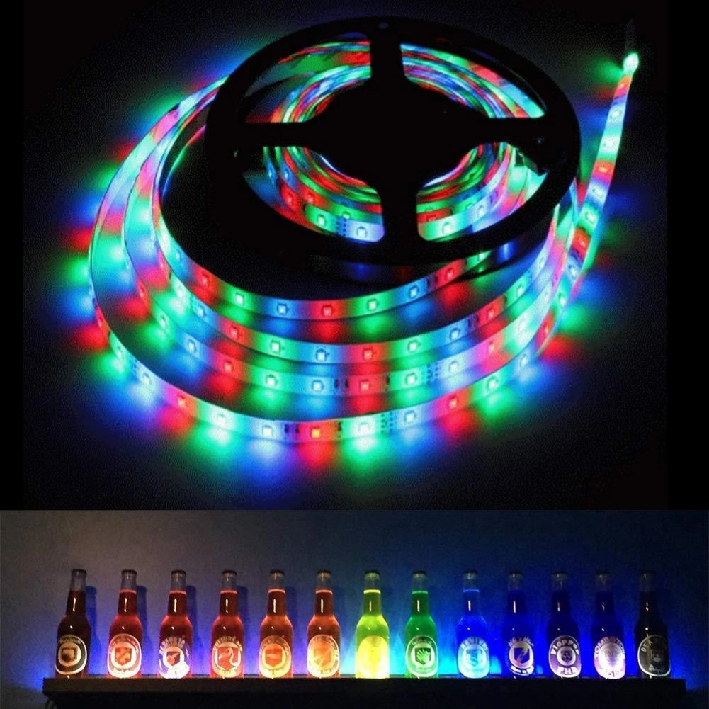 Colour-changing 300 LED Light Strip 44-key Remote Controller Bar Party Decor