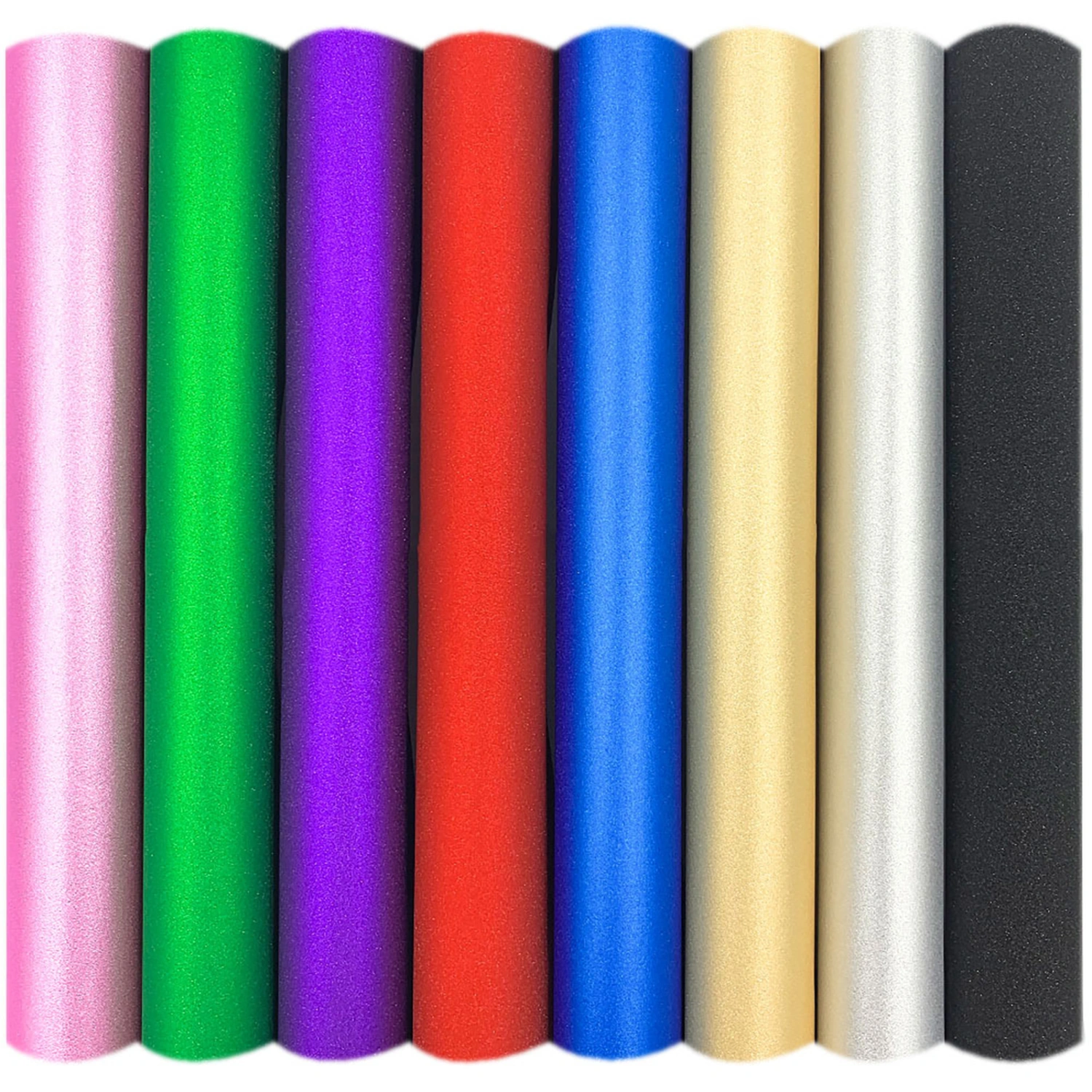 1 Roll Thermal Transfer Film Glitter Self-Adhesive PVC Exquisite Adhesive Vinyl Sheets for DIY