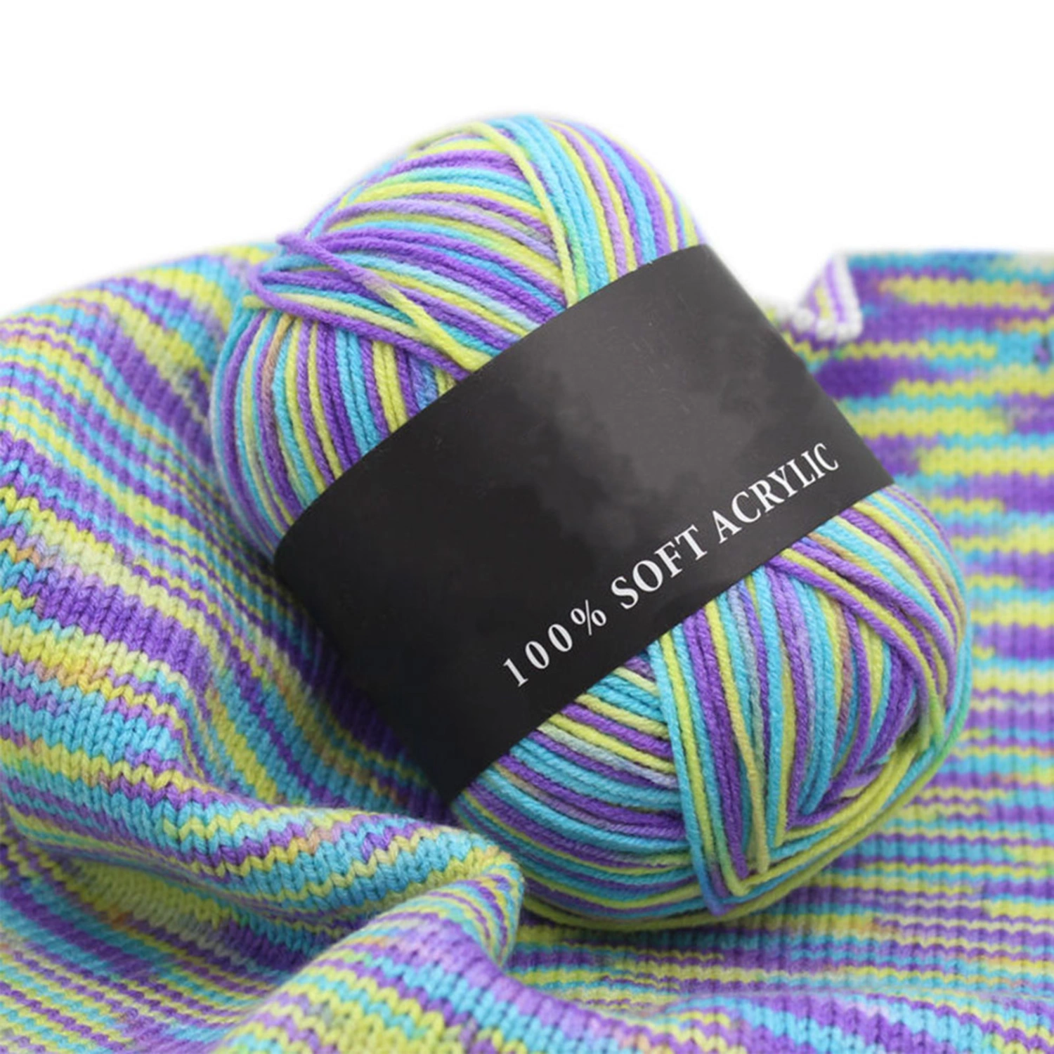 Woolen Yarn Triple Brands Soft Milk Cotton Solid Color Knitting Yarn for Sweater