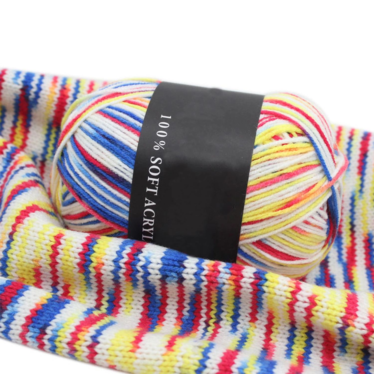 Woolen Yarn Triple Brands Soft Milk Cotton Solid Color Knitting Yarn for Sweater