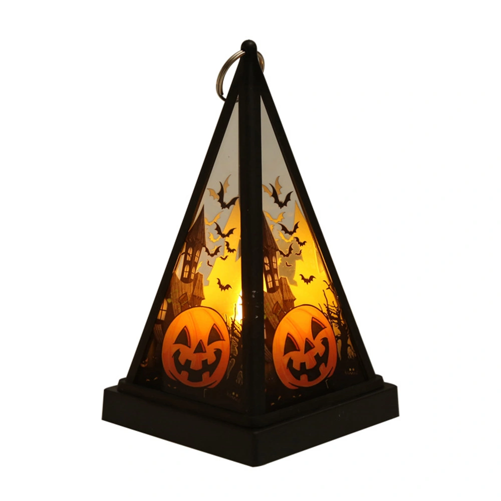 Candle Light, Pumpkin/Witch/Skeleton Flameless Desktop Lamp Light-up Halloween Decoration Party Favor Gift