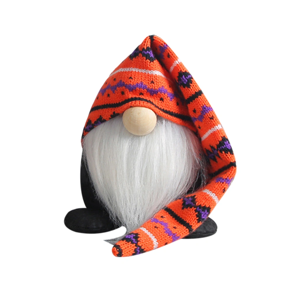 Halloween Faceless Dolls Funny Cartoon Long Beard Gnome Decoration Holiday Home Decoration Ornaments