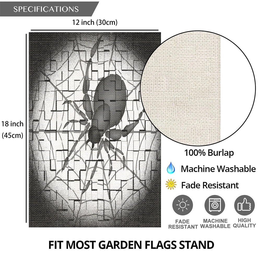 Halloween Decoration,Halloween Decorations Garden Flag Vertical Double Sided I Smell Children Sisters Fall Outside Decor Burlap Yard Flag,12x18 inch,#489