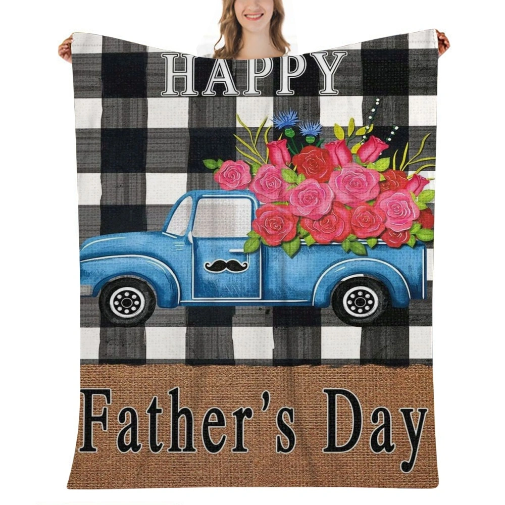 Birthday Gifts for Dad, Super Soft Dad Blanket, for Dad, Dad Gifts from Daughters, Presents for Dad,32x48''(#094)