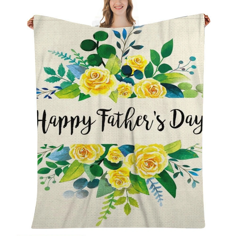 Birthday Gifts for Dad, Super Soft Dad Blanket, for Dad, Dad Gifts from Daughters, Presents for Dad,32x48''(#103)